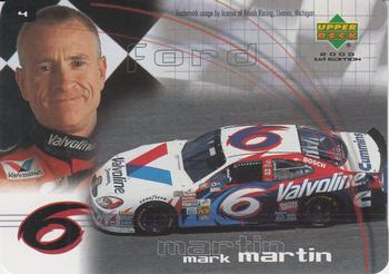 2000 Upper Deck Racing Challenge #4 Mark Martin Front