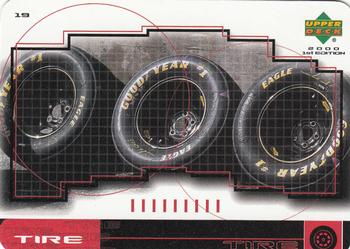 2000 Upper Deck Racing Challenge #19 Tire Front