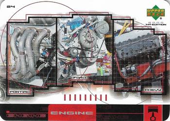 2000 Upper Deck Racing Challenge #24 Engine Front