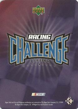 2000 Upper Deck Racing Challenge - Drivers #07D Tony Stewart Back