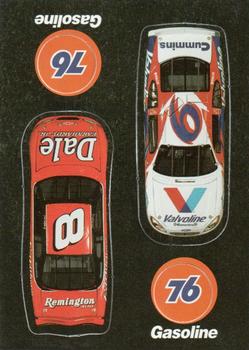 2000 Upper Deck Racing Challenge - Cars and Tokens (Dual) #NNO Dale Earnhardt Jr. / Mark Martin Front