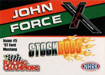 2002 Racing Champions Stock Rods #5 John Force Front