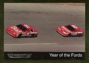 1992 Speedway Limited Edition Number 4 #NNO Year of the Fords Front