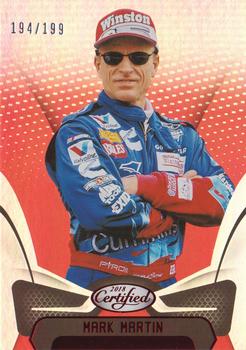 2018 Panini Certified - Red #33 Mark Martin Front