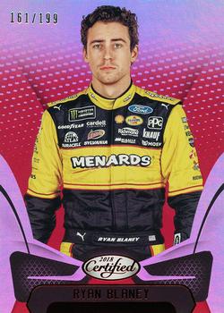 2018 Panini Certified - Red #37 Ryan Blaney Front