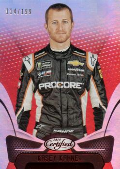 2018 Panini Certified - Red #63 Kasey Kahne Front