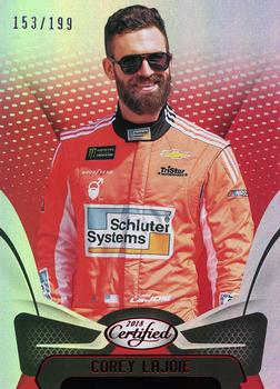 2018 Panini Certified - Red #66 Corey LaJoie Front