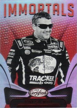 2018 Panini Certified - Red #81 Tony Stewart Front