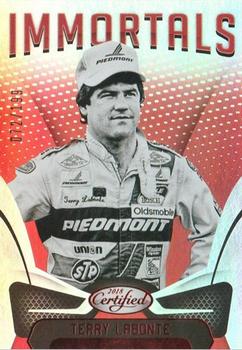 2018 Panini Certified - Red #82 Terry Labonte Front
