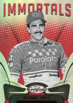 2018 Panini Certified - Red #84 Derrike Cope Front