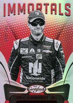 2018 Panini Certified - Red #86 Dale Earnhardt Jr Front