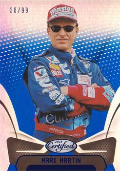 2018 Panini Certified - Blue #33 Mark Martin Front