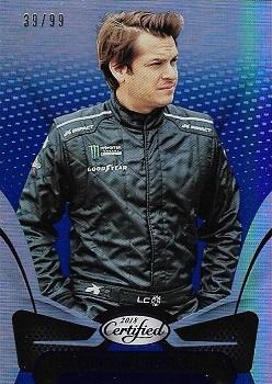 2018 Panini Certified - Blue #47 Landon Cassill Front
