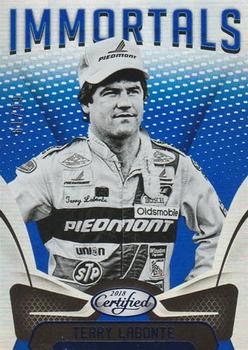 2018 Panini Certified - Blue #82 Terry Labonte Front