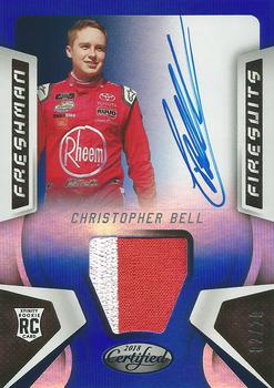 2018 Panini Certified - Blue #103 Christopher Bell Front