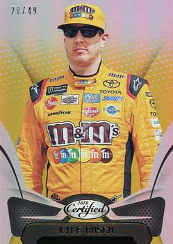 2018 Panini Certified - Gold #4 Kyle Busch Front