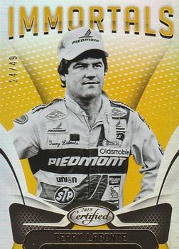 2018 Panini Certified - Gold #82 Terry Labonte Front