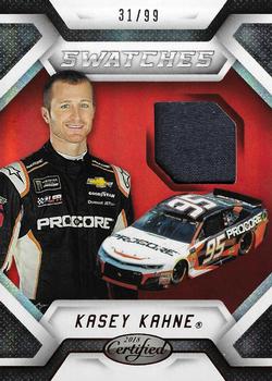 2018 Panini Certified - Cup Swatches Red #CS-KK Kasey Kahne Front
