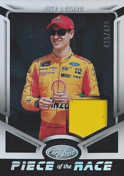 2018 Panini Certified - Piece of the Race Relics #POTR-JL Joey Logano Front