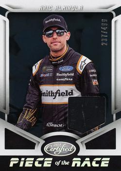 2018 Panini Certified - Piece of the Race Relics #POTR-AA Aric Almirola Front