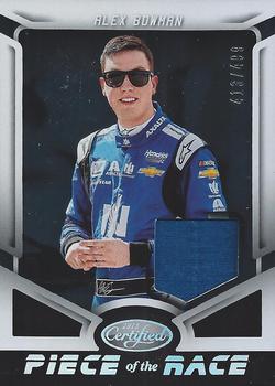 2018 Panini Certified - Piece of the Race Relics #POTR-AB Alex Bowman Front