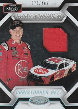 2018 Panini Certified - Xfinity Materials #XM-CB Christopher Bell Front