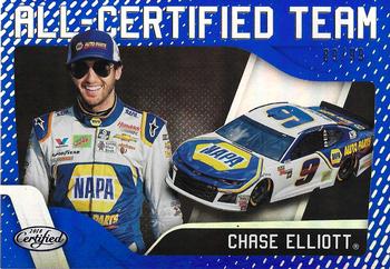 2018 Panini Certified - All-Certified Team Blue #ACT7 Chase Elliott Front