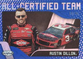 2018 Panini Certified - All-Certified Team Blue #ACT14 Austin Dillon Front