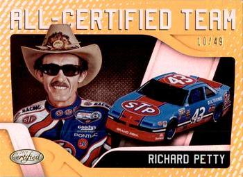 2018 Panini Certified - All-Certified Team Gold #ACT1 Richard Petty Front
