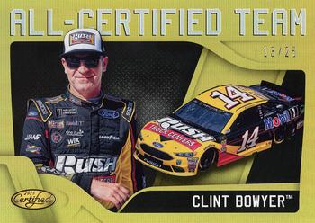2018 Panini Certified - All-Certified Team Mirror Gold #ACT17 Clint Bowyer Front