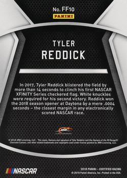2018 Panini Certified - Fresh Faces #FF10 Tyler Reddick Back