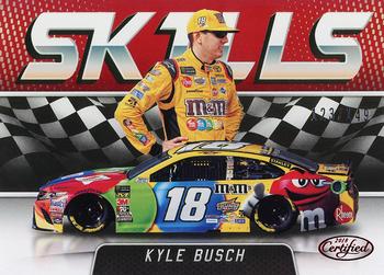 2018 Panini Certified - Skills Red #S10 Kyle Busch Front