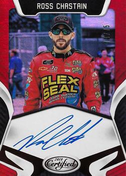 2018 Panini Certified - Certified Signatures Red #CS-RC Ross Chastain Front