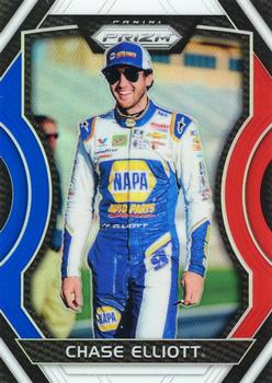 2018 Panini Prizm - Red White and Blue #1 Chase Elliott Front