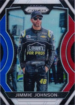 2018 Panini Prizm - Red White and Blue #5 Jimmie Johnson Front