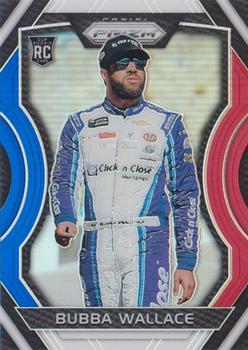 2018 Panini Prizm - Red White and Blue #11 Bubba Wallace Front