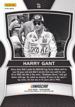 2018 Panini Prizm - Red White and Blue #19 Harry Gant Back