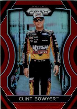 2018 Panini Prizm - Red Prizm #48 Clint Bowyer Front