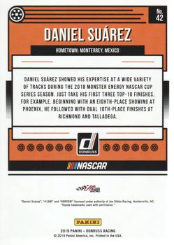 2019 Donruss #42 Daniel Suarez Back