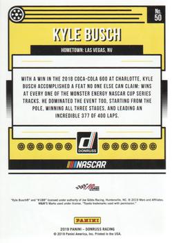 2019 Donruss #50 Kyle Busch Back