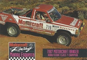 1992 Motorcraft Racing Decade Of Champions #NNO Manny Esquerra Front