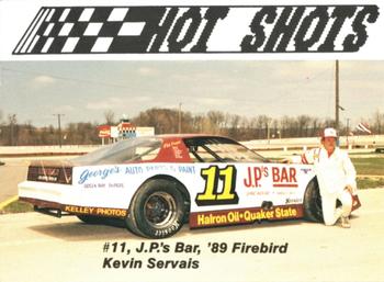 1989 Hot Shots Asphalt Edition #1006 Kevin Servais Front