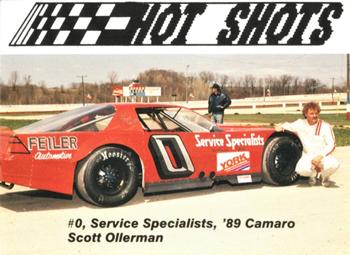 1989 Hot Shots Asphalt Edition #1013 Scott Ollerman Front