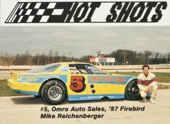 1989 Hot Shots Asphalt Edition #1016 Mike Reichenberger Front