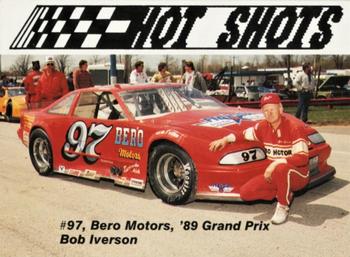 1989 Hot Shots Asphalt Edition #1041 Bob Iverson Front