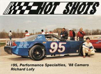 1989 Hot Shots Asphalt Edition #1042 Richard Lofy Front