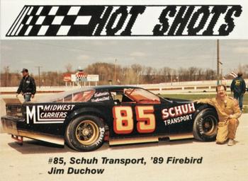 1989 Hot Shots Asphalt Edition #1044 Jim Duchow Front