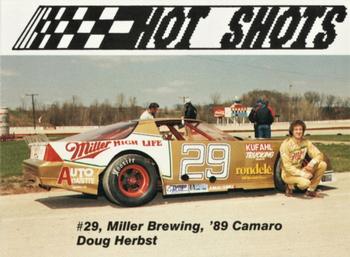 1989 Hot Shots Asphalt Edition #1046 Doug Herbst Front