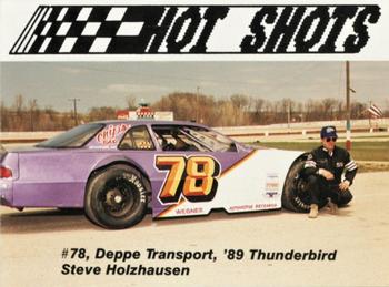 1989 Hot Shots Asphalt Edition #1052 Steve Holzhausen Front
