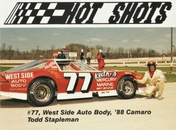 1989 Hot Shots Asphalt Edition #1057 Todd Stapleman Front
